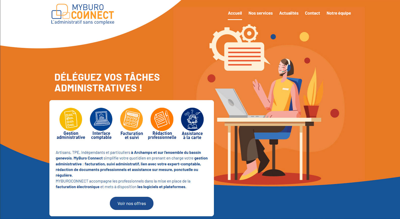 GO.Graph Création site Myburo Connect