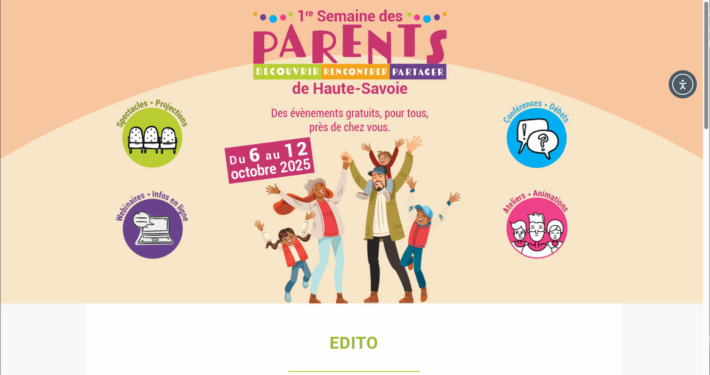 GO.Graph Création site Semaine des Parents